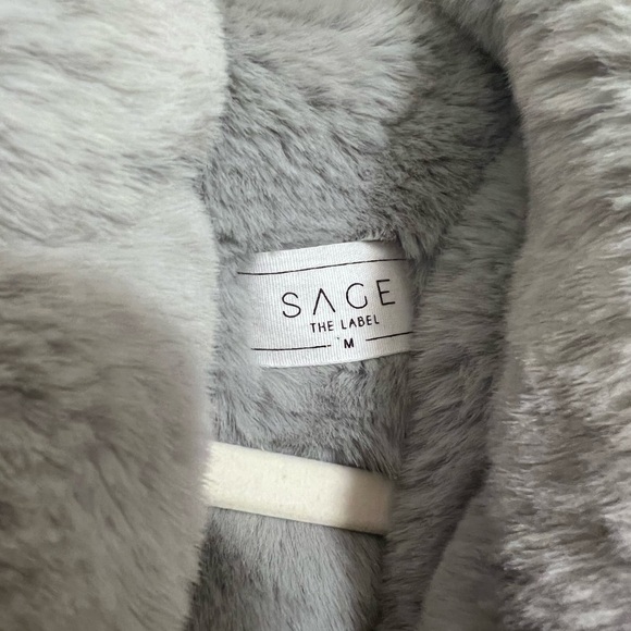 Sage the Label Faux Fur Coat - Picture 5 of 5